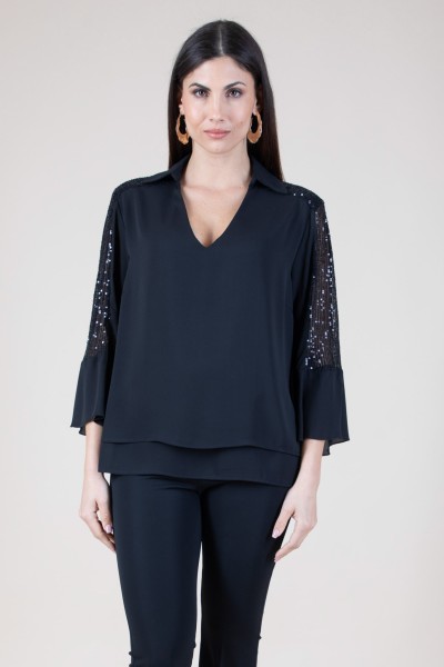 CASACCA CON PAILLETTES MARA...