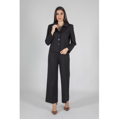 PANTALONE PALAZZO GESSATO...