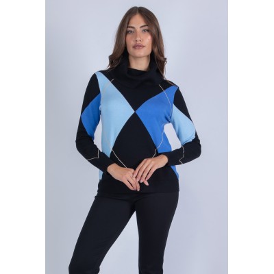 MAGLIA CIAMBELLA GEOMETRICA...