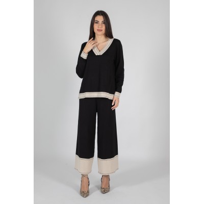 COMPLETO BALZA IMPUNTURATA...