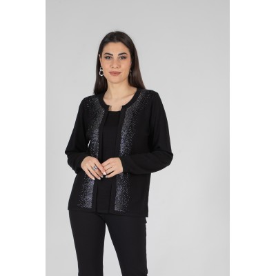 MAGLIA PIOGGIA STRASS MARA...