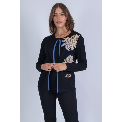 FINTO TWIN SET RICAMO MARA...