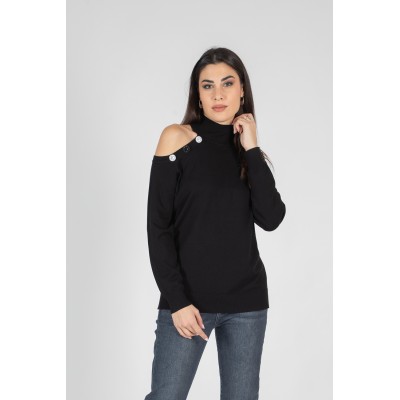 MAGLIA CUT OUT SPALLA MARA...