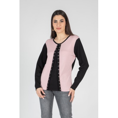 FINTO TWIN SET BICOLORE...