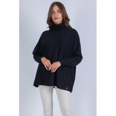 MAGLIA OVER COLLO ALTO MARA...