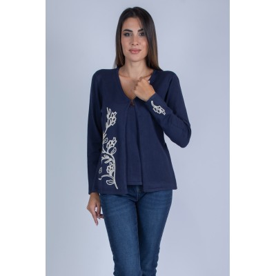 FINTO TWIN SET RICAMATO...