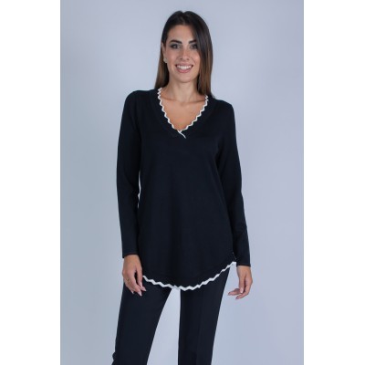 MAGLIA ZIG ZAG MARA CAROL...