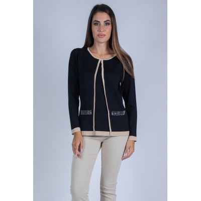 MAGLIA EFFETTO FINTO TWIN...