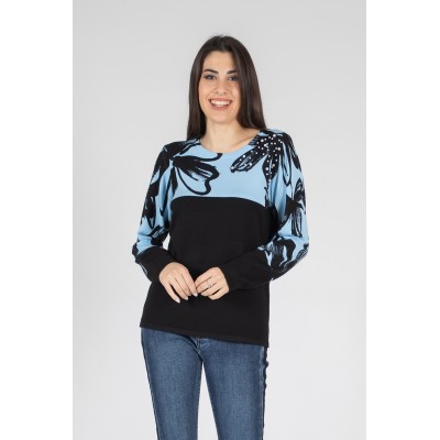 MAGLIA FANTASIA CON PERLE...