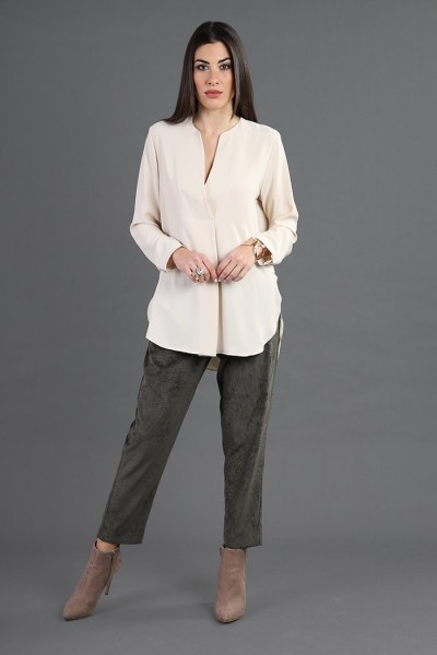 PANTALONE DONNA VELLUTO A...