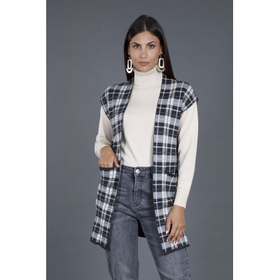 GILET DONNA MISTO LANA...