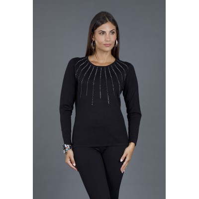 MAGLIA DONNA STRASS MARA...