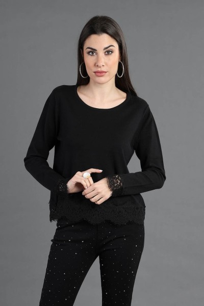 MAGLIA DONNA CON PIZZO MARA...