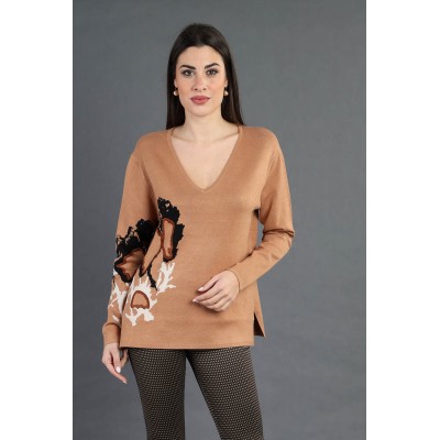 MAGLIA DONNA SCOLLO A V...