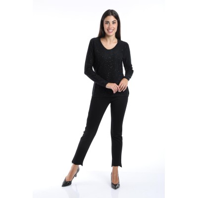 MAGLIA CON PAILETTES MARA...