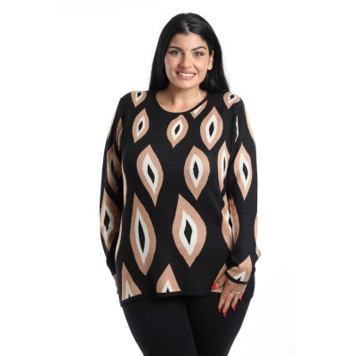 MAGLIA CURVY LUREX MARA...