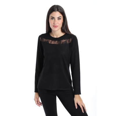 MAGLIA CON PIZZO MARA CAROL...