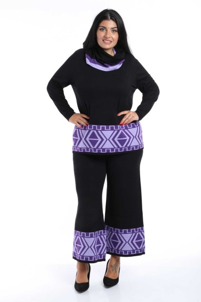 MAGLIA CURVY JAQUARD MARA...