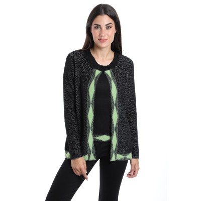 TWIN SET JAQUARD LANA...