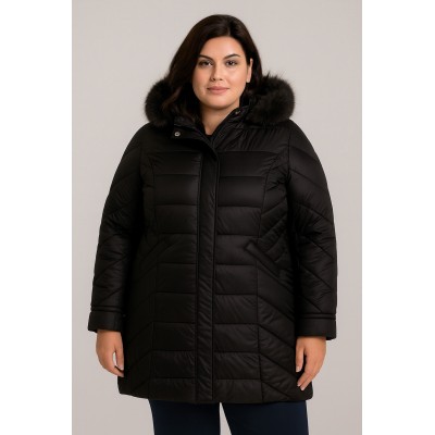 GIUBBOTTO CURVY CAPPUCCIO...