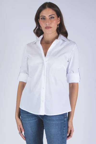 CAMICIA BASICA CON FETTUCCE...