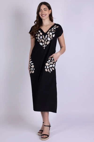 ABITO CON RICAMI ETNICI...