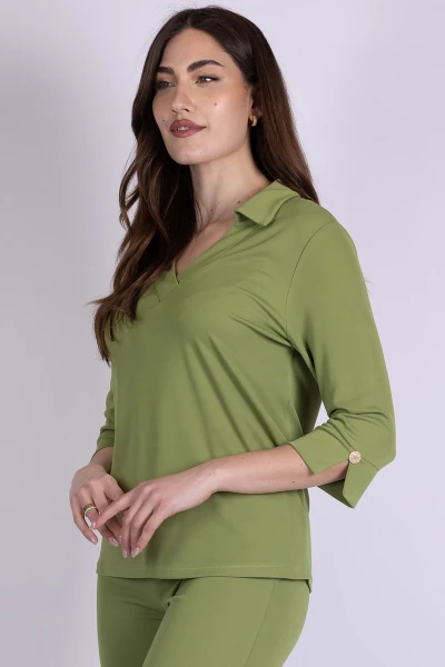 POLO JERSEY MANICA 3/4 MARA...