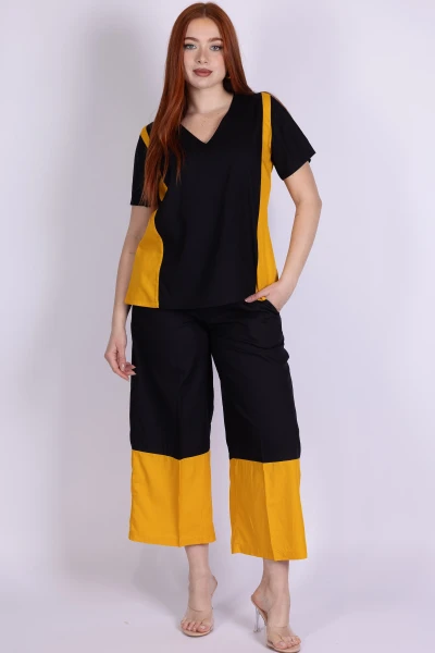 CASACCA BICOLORE SCOLLO A V...