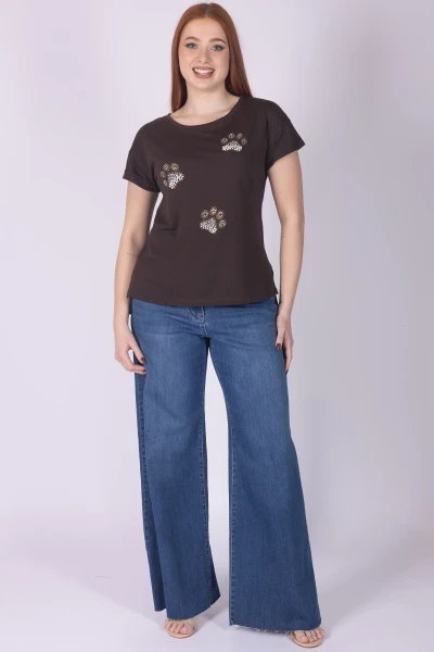 JEANS PALAZZO ELASTICIZZATO...