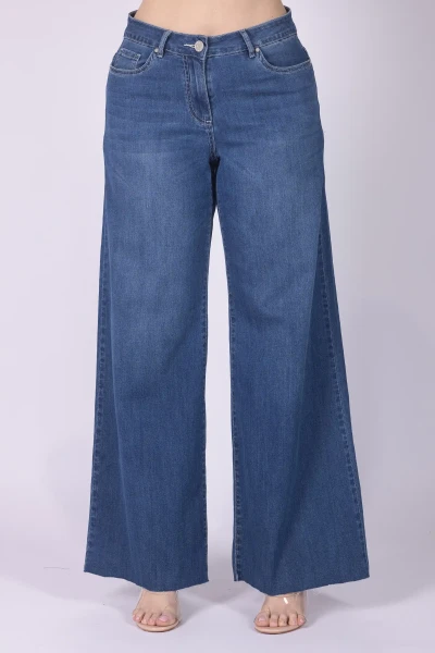 JEANS PALAZZO ELASTICIZZATO...