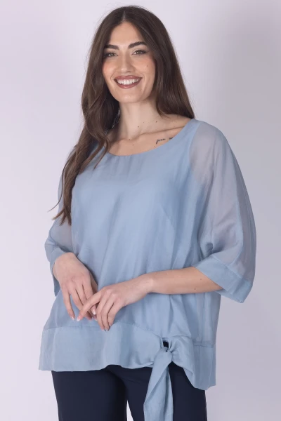 CASACCA EFFETTO SHANTUNG...