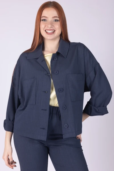 GIACCA CAMICIA CON TASCONI...