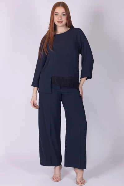 COMPLETO CASACCA CON FRANGE...