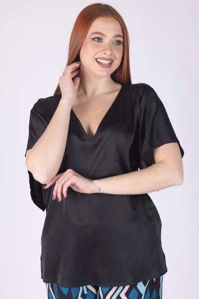 CASACCA IN RASO SCOLLO A V...