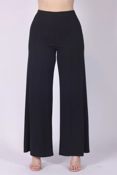 PANTALONE PALAZZO CUCITURE...