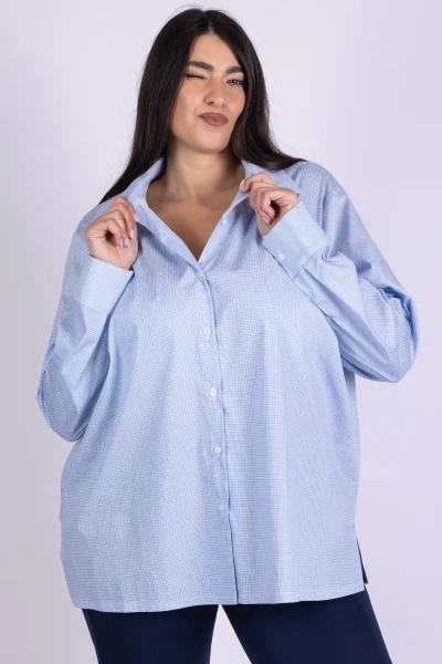 CAMICIA CURVY MICROFANTASIA...