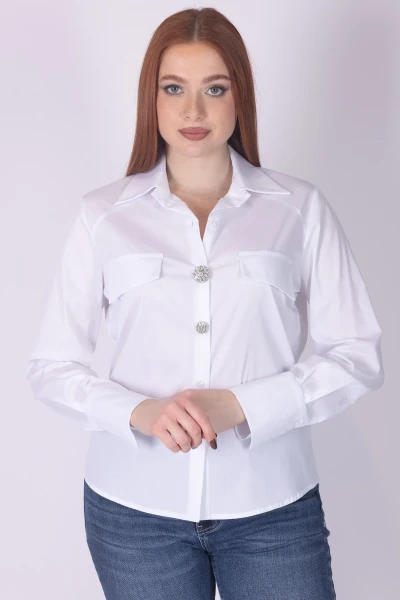 CAMICIA BOTTONI GIOIELLO...