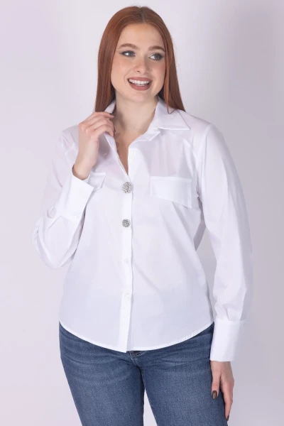 CAMICIA BOTTONI GIOIELLO...