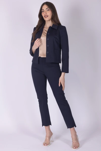 GIACCA CON TASCHE A TOPPA...