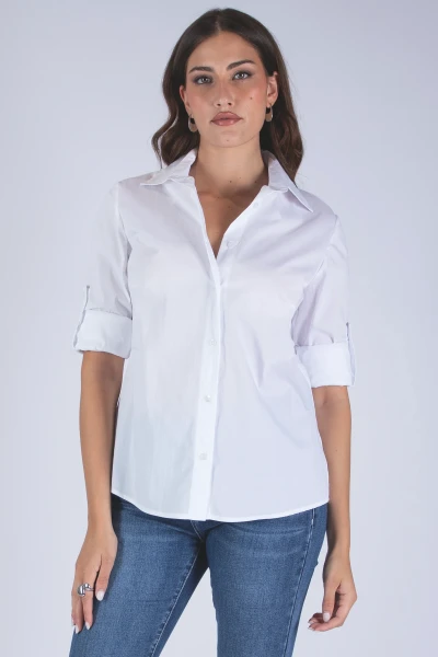 CAMICIA BASICA CON FETTUCCE...