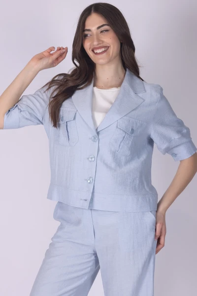 GIACCA MEZZA MANICA CON...