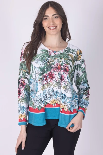 TWIN SET FLOREALE CON...