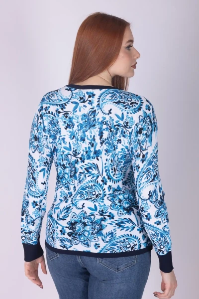 FINTO TWIN SET FLOREALE CON...