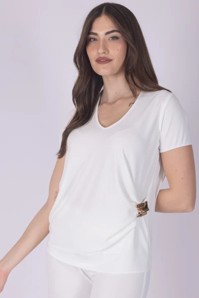 CASACCA SCOLLO A V SPILLA...