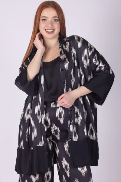 CAMICIA OVER SETA FANTASIA...