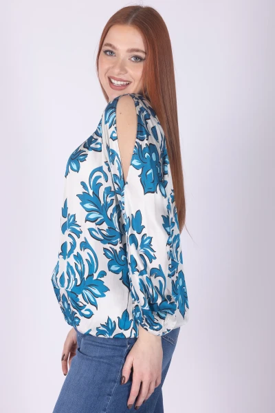 BLUSA SETA FANTASIA...