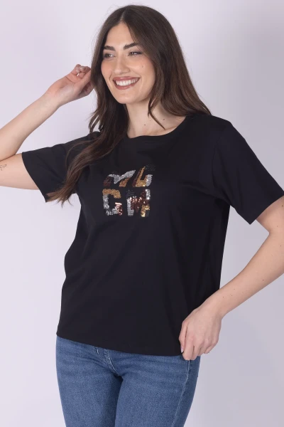 T-SHIRT MICROPAILLETTES...