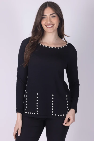 MAGLIA PERLE MARA CAROL 57011