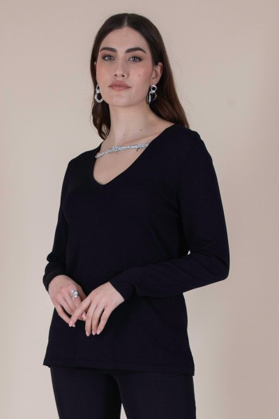 MAGLIA SCOLLO A V MARA...