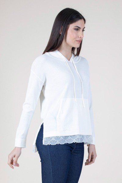 MAGLIA CON CAPPUCCIO MARA...